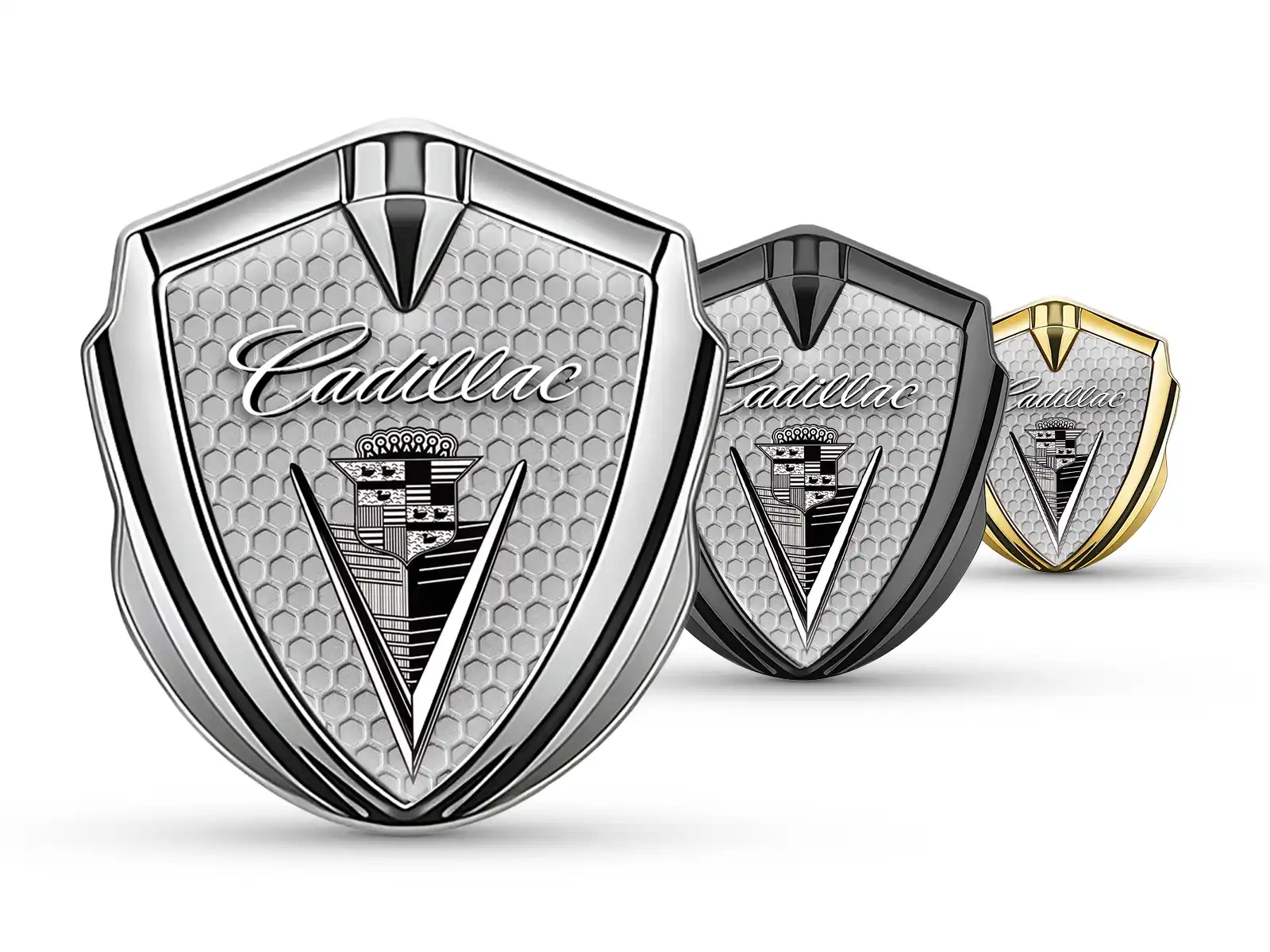 Cadillac Emblème Métal Insigne Design Force Modulable